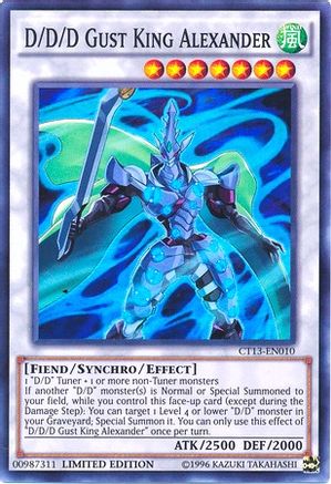 D/D/D Gust King Alexander (CT13-EN010) - 2016 Mega-Tins Limited