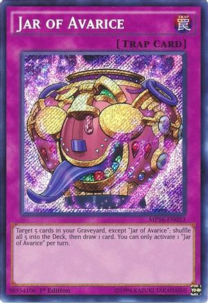 Jar of Avarice (MP16-EN033) - 2016 Mega-Tins Mega Pack Unlimited