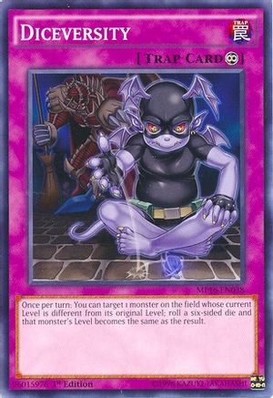 Diceversity (MP16-EN038) - 2016 Mega-Tins Mega Pack 1st Edition