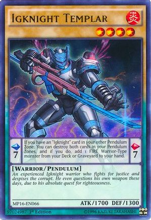 Igknight Templar (MP16-EN066) - 2016 Mega-Tins Mega Pack Unlimited