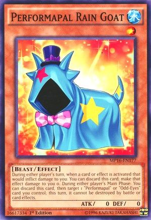 Performapal Rain Goat (MP16-EN177) - 2016 Mega-Tins Mega Pack Unlimited