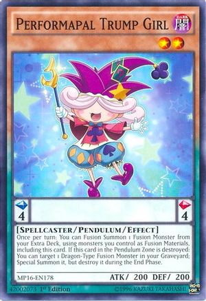 Performapal Trump Girl (MP16-EN178) - 2016 Mega-Tins Mega Pack Unlimited