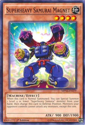 Superheavy Samurai Magnet (MP16-EN179) - 2016 Mega-Tins Mega Pack Unlimited
