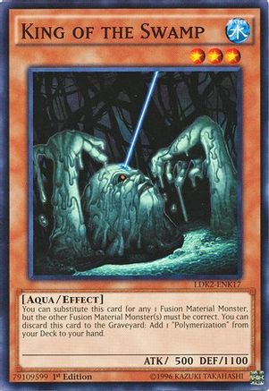 King of the Swamp (LDK2-FRK17) - Legendary Decks II 1st Edition FRENCH