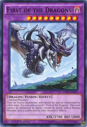 First of the Dragons (LDK2-ENK41) - Legendary Decks II 1st Edition
