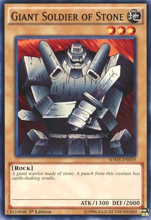 Giant Soldier of Stone - SDMY-EN019 - Structure Deck: Yugi Muto 1st Edition