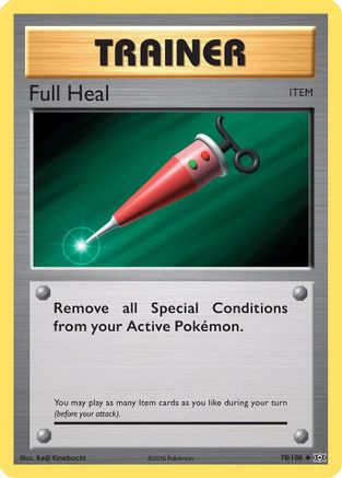 Full Heal 78/108 - XY Evolutions Reverse Holofoil