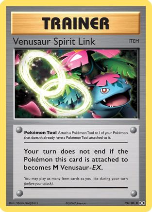 Venusaur Spirit Link 89/108 - XY Evolutions