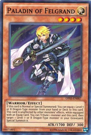 Paladin of Felgrand - OP03-EN007 - OTS Tournament Pack 3 Unlimited