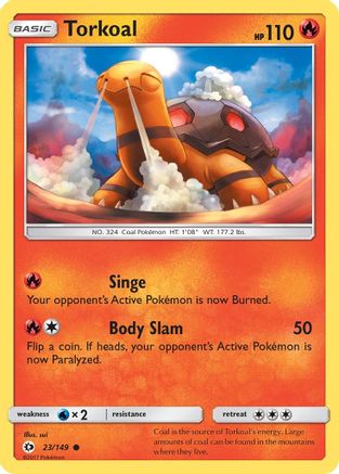 Torkoal 23/149 - SM Base Set