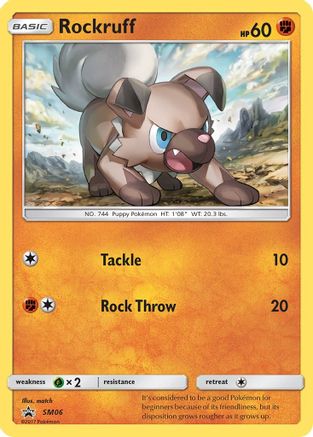 Rockruff - SM06 SM06/248 - SM Promos Holofoil