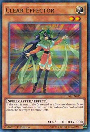 Clear Effector (DUSA-EN035) - Duelist Saga 1st Edition