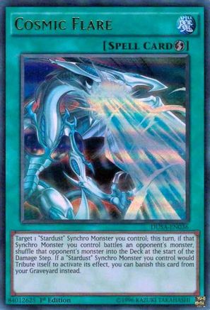 Cosmic Flare (DUSA-EN036) - Duelist Saga 1st Edition