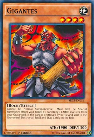 Gigantes - SR03-EN016 - Structure Deck: Machine Reactor Unlimited