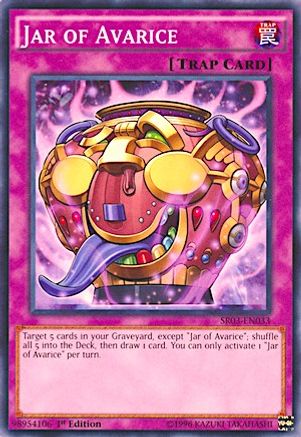 Jar of Avarice (SR03-EN033) - Structure Deck: Machine Reactor Unlimited