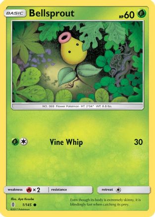 Bellsprout 1/145 - SM Guardians Rising