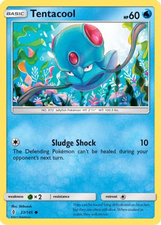 Tentacool 23/145 - SM Guardians Rising