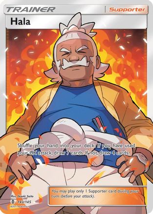 Hala (Full Art) 143/145 - SM Guardians Rising Holofoil