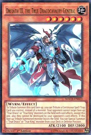 Dreiath III, the True Dracocavalry General - MACR-EN023 - Maximum Crisis Unlimited