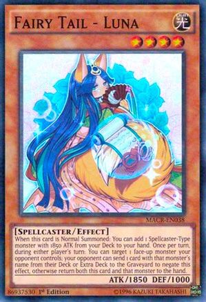 Fairy Tail - Luna (MACR-EN038) - Maximum Crisis 1st Edition