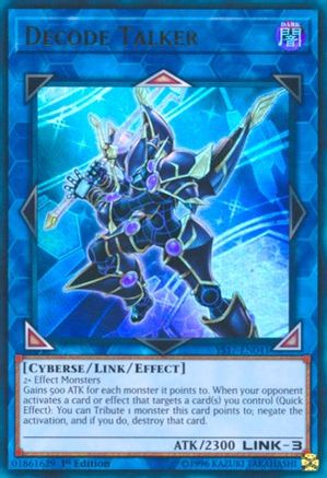 Decode Talker (YS17-EN041) - Starter Deck: Link Strike 1st Edition