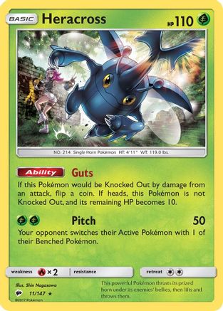 Heracross 11/147 - SM Burning Shadows