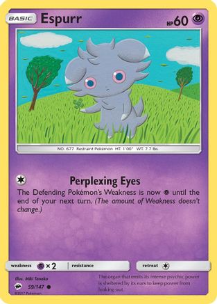 Espurr 59/147 - SM Burning Shadows