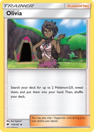 Olivia 119/147 - SM Burning Shadows