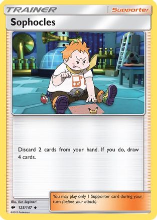 Sophocles 123/147 - SM Burning Shadows Reverse Holofoil
