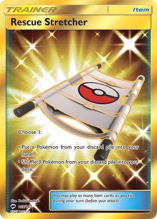 Rescue Stretcher (Secret) 165/147 - SM Burning Shadows Holofoil