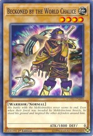 Beckoned by the World Chalice (COTD-EN020) - Code of the Duelist Unlimited