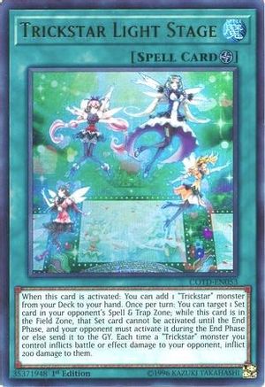 Trickstar Light Stage (COTD-EN053) - Code of the Duelist Unlimited