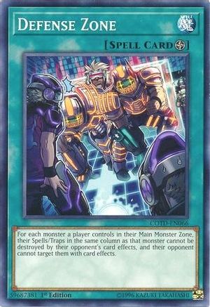Defense Zone (COTD-EN066) - Code of the Duelist 1st Edition