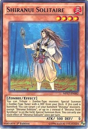 Shiranui Solitaire (MP17-EN082) - 2017 Mega-Tins Mega Pack 1st Edition
