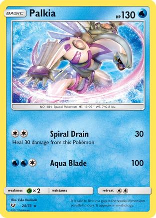 Palkia 24/73 - Shining Legends Holofoil