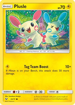 Plusle 33/73 - Shining Legends