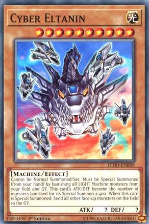 Cyber Eltanin (LEDD-ENB09) - Legendary Dragon Decks 1st Edition