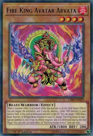Fire King Avatar Arvata (CIBR-EN029) - Circuit Break Unlimited