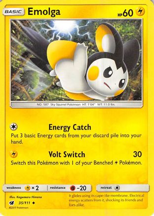 Emolga 35/111 - SM Crimson Invasion