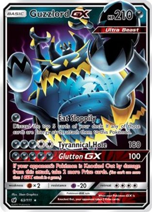 Guzzlord GX 63/111 - SM Crimson Invasion Holofoil
