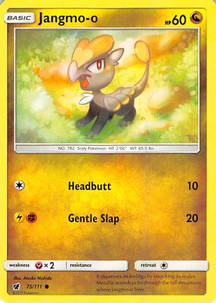 Jangmo-o 75/111 - SM Crimson Invasion Reverse Holofoil