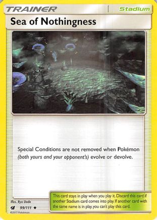 Sea of Nothingness 99/111 - SM Crimson Invasion