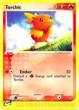 Torchic - 017 (Target Promo) 17/40 - Nintendo Promos