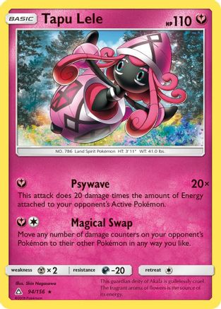Tapu Lele 94/156 - SM Ultra Prism