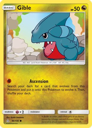 Gible (96) 96/156 - SM Ultra Prism
