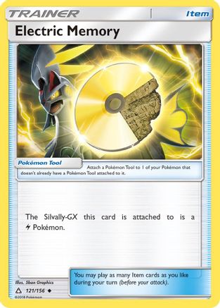 Electric Memory 121/156 - SM Ultra Prism Reverse Holofoil