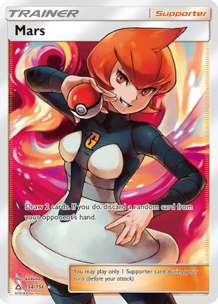 Mars (Full Art) 154/156 - SM Ultra Prism Holofoil