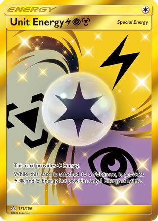 Unit Energy LPM (Secret Rare) 171/156 - SM Ultra Prism Holofoil