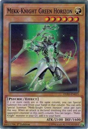 Mekk-Knight Green Horizon (EXFO-EN015) - Extreme Force Unlimited