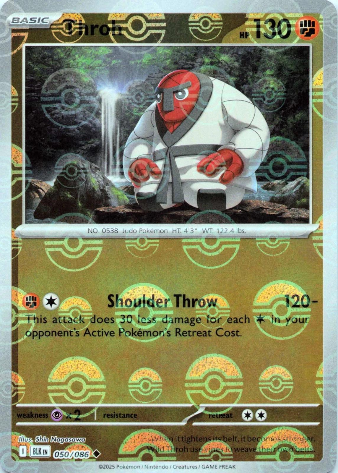 Throh (Poke Ball Pattern) 50 - SV Black Bolt Holofoil